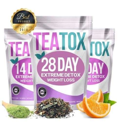 TEATOX 28 DAY EXTREME DETOX & WEIGHLOSS