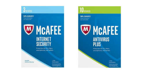 McAfee Antivirus PLUS + Internet Security 2018 | 1 Year | Unlimited PC/MAC