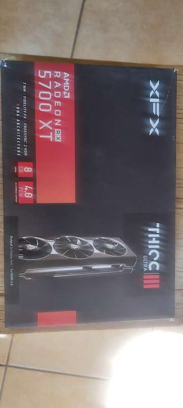 XFX Radeon RX 5700 XT THICC III Ultra RX-57XT8TBD8 8GB GDDR6 256-bit PCI-E 4.0 Desktop Graphics Card