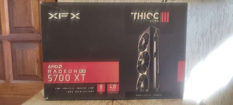 XFX Radeon RX 5700 XT THICC III Ultra RX-57XT8TBD8 8GB GDDR6 256-bit PCI-E 4.0 Desktop Graphics Card