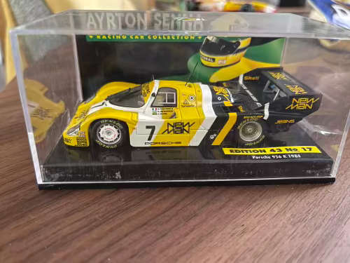 1984 MINICHAMPS 1:43 Ayrton Senna Porsche 956 K Newman Nurburgring