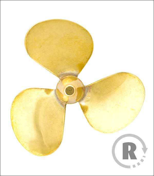 Brass Propeller