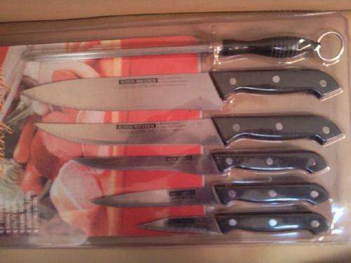 7 PIECE "KOCH MESSER" KITCHEN KNIFE SET - GREAT VALUE