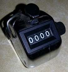 Golf shot counter