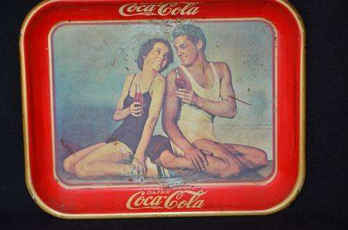Vintage Coca-Cola advertising tray - dated 1934 *REDUCED*
