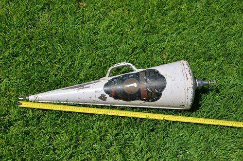 Old vintage fire extinguisher. 1930's? Very rare item!
