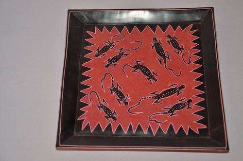 Hand made soap stone African Plate *Perfect as a Gift*