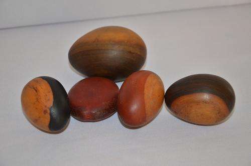 WOODEN EGGS FOR DISPLAY ***GO GREEN WITH YOUR DECOR***