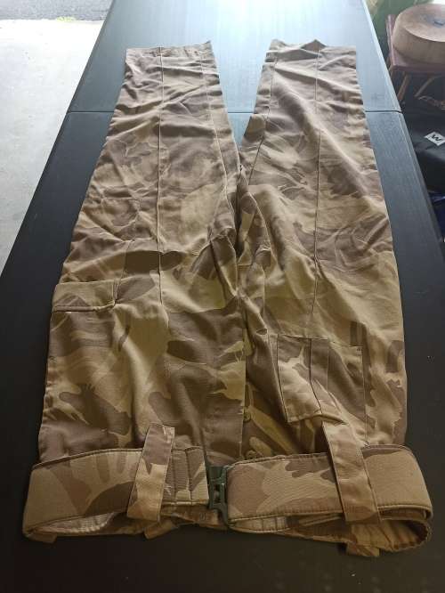 AWB Camo pants and AWB camo Web belt