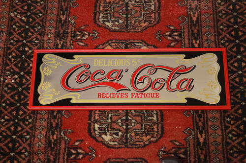 Vintage Coke Mirror Sign