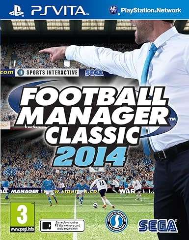PS VITA Football Manager Classic 2014