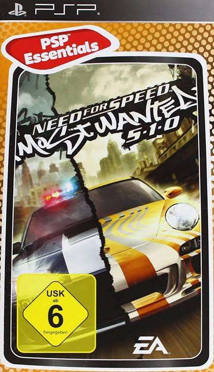 NEED FOR SPEED MOST WANTED 5-1-0 (PSP)