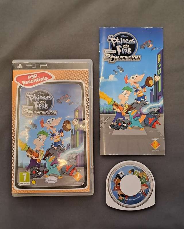 Phineas And Ferb Across The 2nd Dimension (PSP)