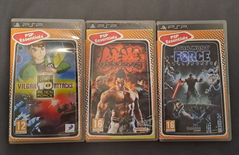 PSP FIGHTING GAMES BUNDLE