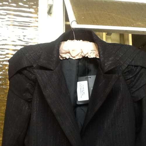 A NEW Black Jacket,    Lovely Detail, 'Pringle', Size 10.