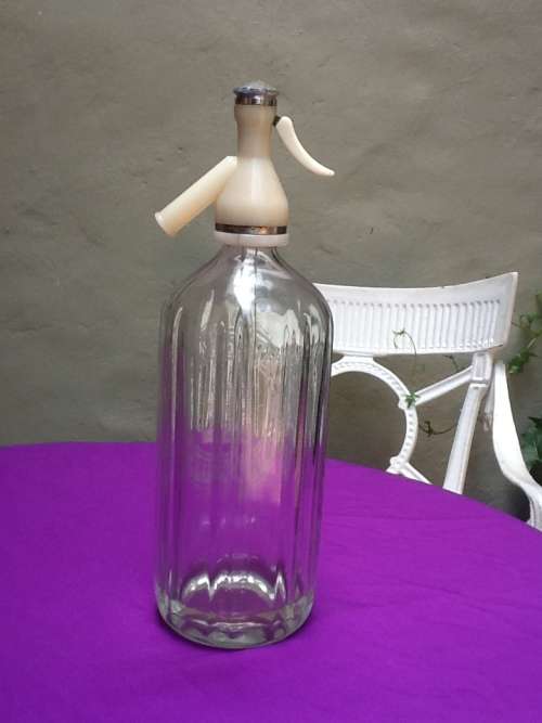 A Schweppes of South Africa Soda Syphon.