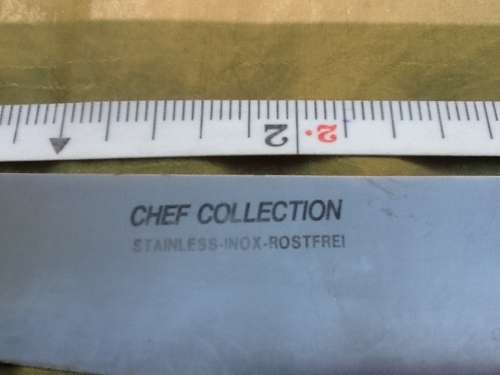 A Chef Collection Stainless-Inox-Rostfrei Carving Knife.