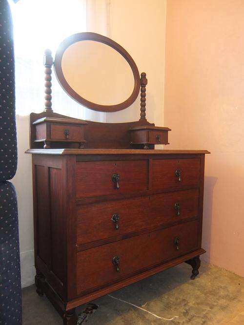 Beautiful Antique Teak Dresser