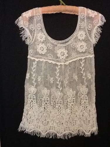 Beautiful New Lace White Top.