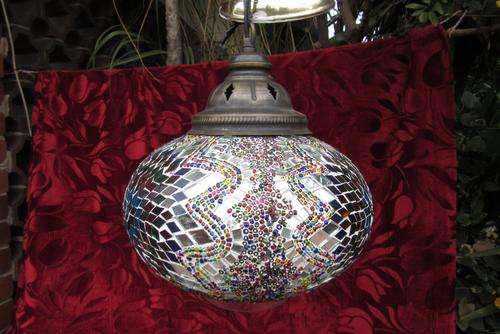 A Very Pretty Modern Mosaic Lamp.