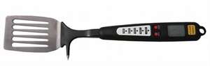 Braai LED Spatula with electronic meat thermometer