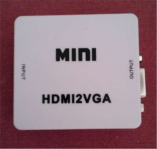 Mini HDMi to VGA converter