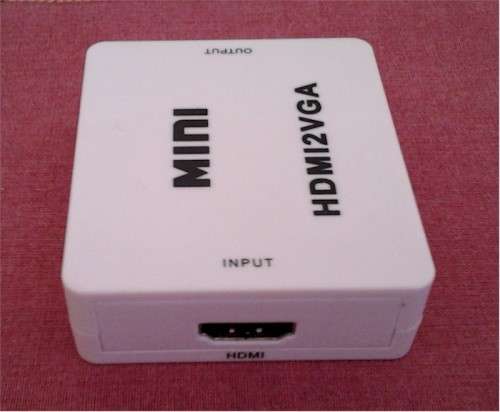 Mini HDMi to VGA converter