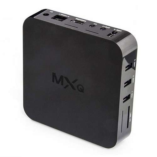 MXQ OTT Android multimedia box to watch TV over the Internet