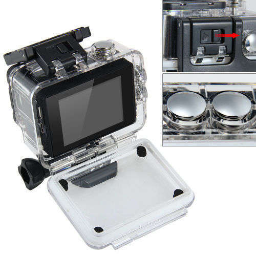 4K Ultra HD 30FPS Action Camera with WiFi and remote - up to 5 hours recording