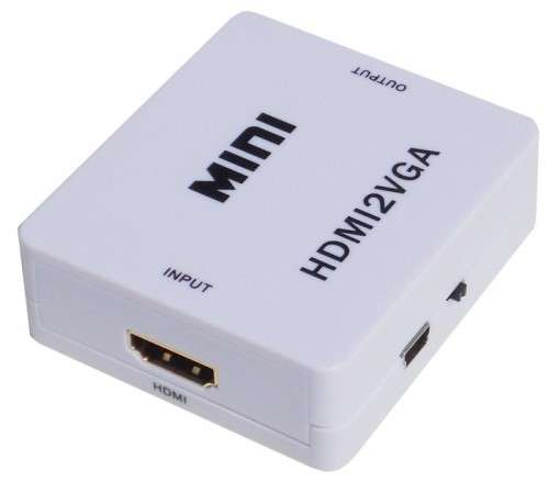 Mini HDMI to VGA converter