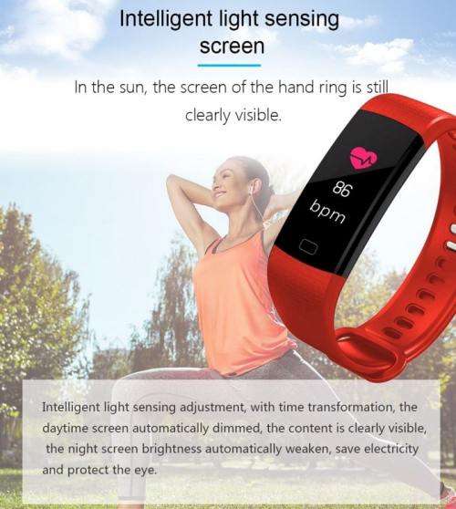 Y5 Sports Fitness Watch with Blood Pressure and Oxygen Level Monitors