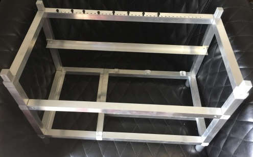 8 GPU Mining Rig Open Air Frame