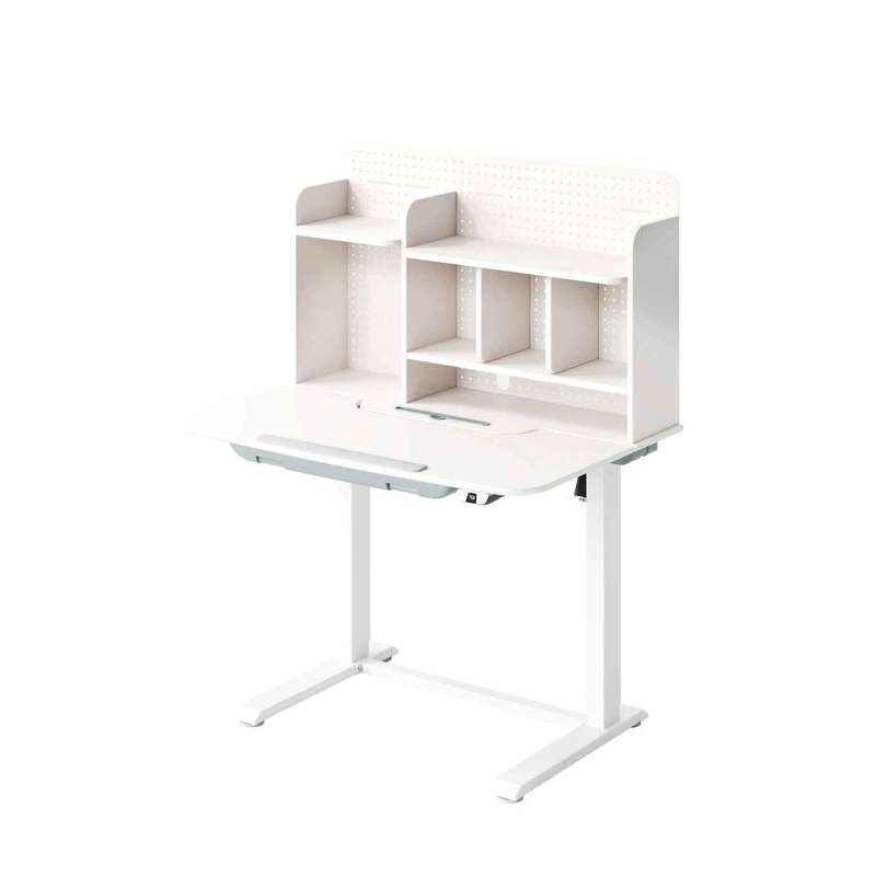 DIYF - Electronic Height Adjustable Study Desk with Shelving