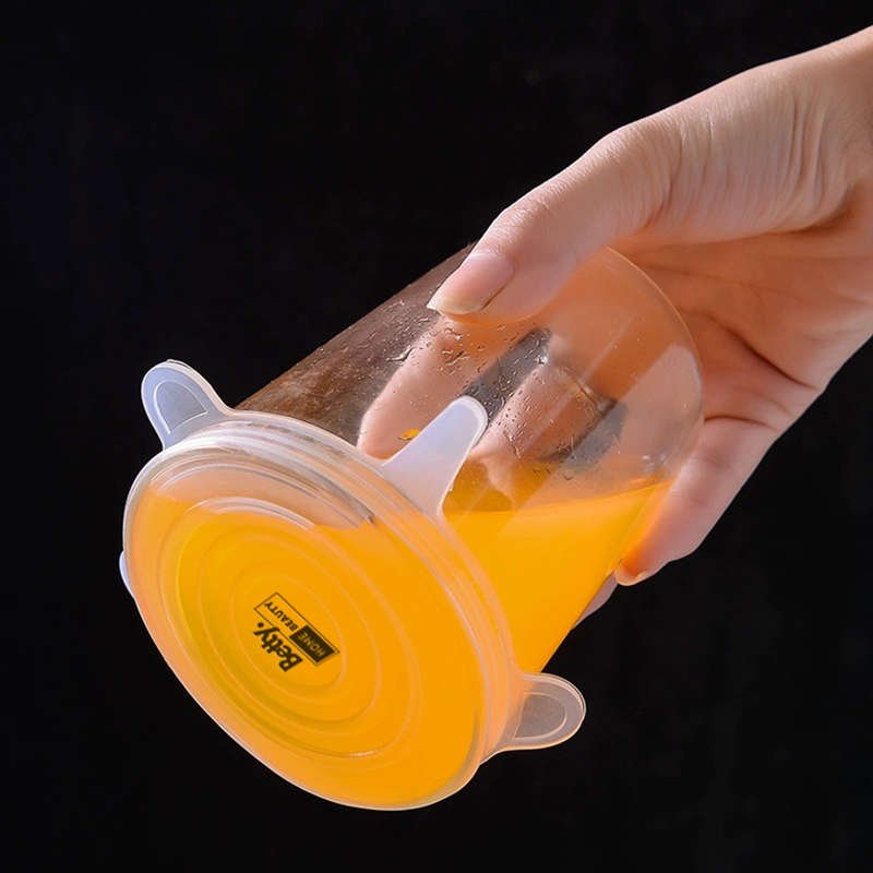 Betty`s Home & Beauty - 6 Pack Silicone Stretching Food Preserving Lid