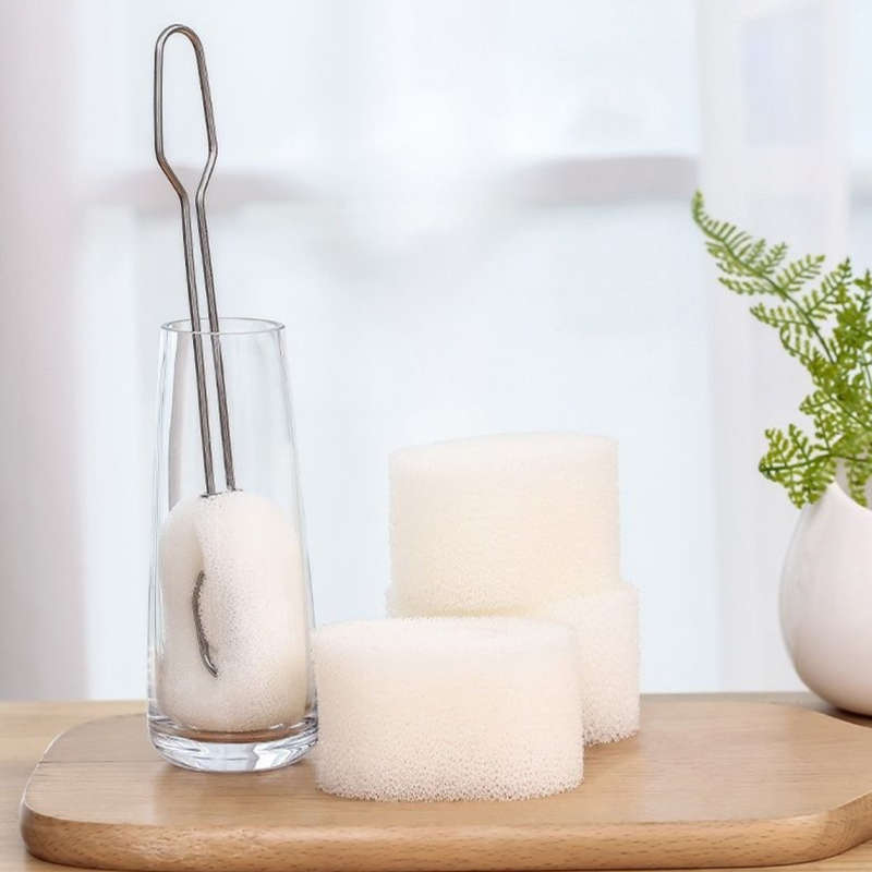 Betty`s Home & Beauty - Sponge Cup Cleaner with Steel Handle