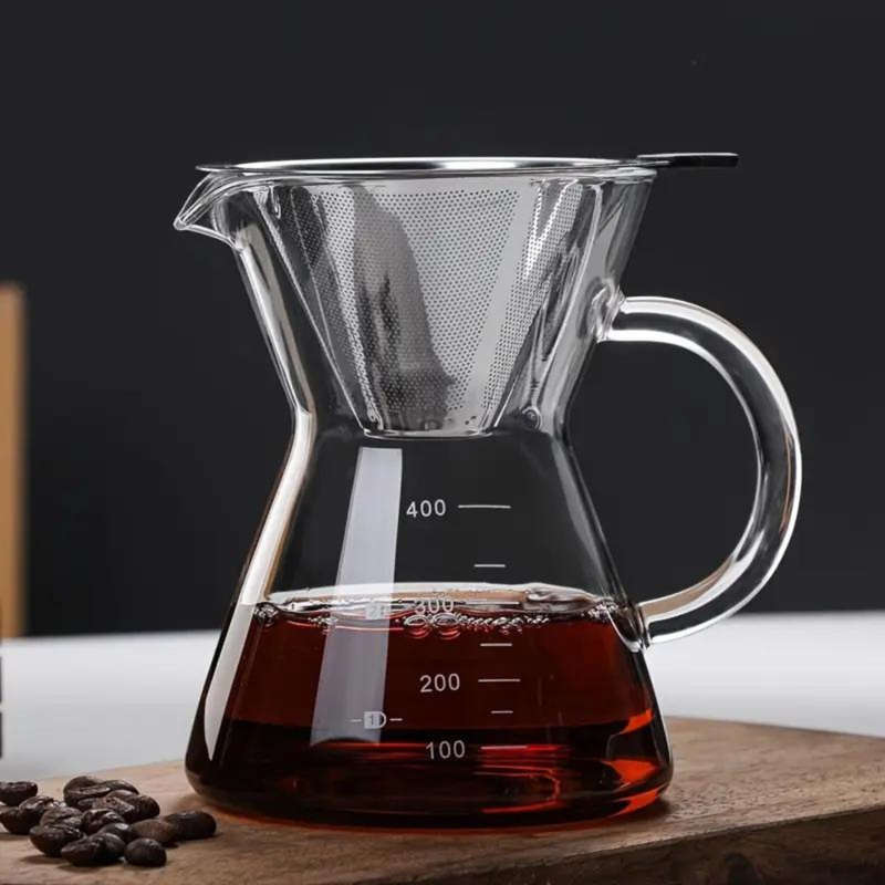 Betty`s Home & Beauty - Stainless Steel Reusable Pour-Over Coffee Filter