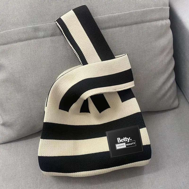 Betty`s Home & Beauty - Soft Knitted Mini Tote Bag