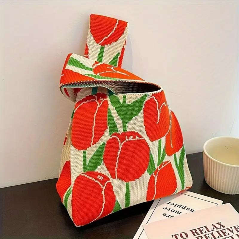 Betty`s Home & Beauty - Soft Knitted Mini Tote Bag