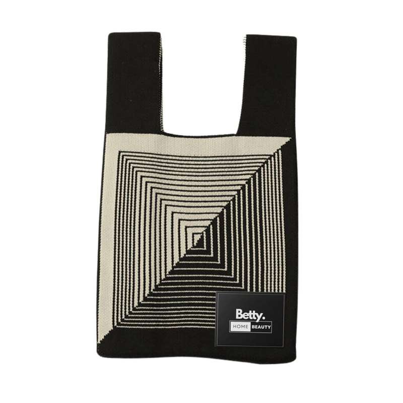 Betty`s Home & Beauty - Soft Knitted Mini Tote Bag