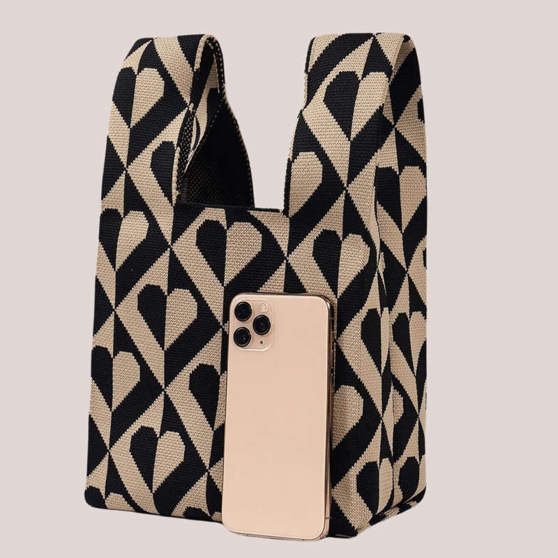 Betty`s Home & Beauty - Soft Knitted Mini Tote Bag