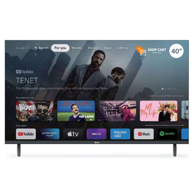 iSTAR - 40" FHD Frameless Google Smart TV (Android 11.0)