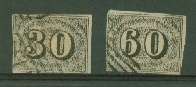 BRAZIL-SMALL "BULLS EYES"VERY FINE USED
