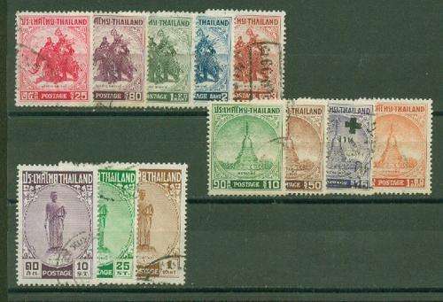 THAILAND-1955/6 THREE VERY FINE USED SETS