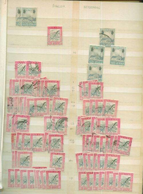 A STOCKBOOK JAMMED FULL OF UNION STAMPS-COMMET FLAW S.JUBILEE ETC.