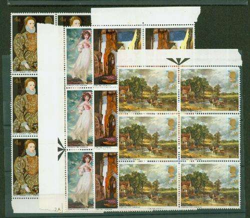 GB-1968 SET AS SUPERB UMM BLOCKS OF 6