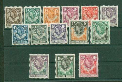 NORTHERN RHODESIA-QEII SUPERB SET-ALMOST LOOKS UMM R1260.00