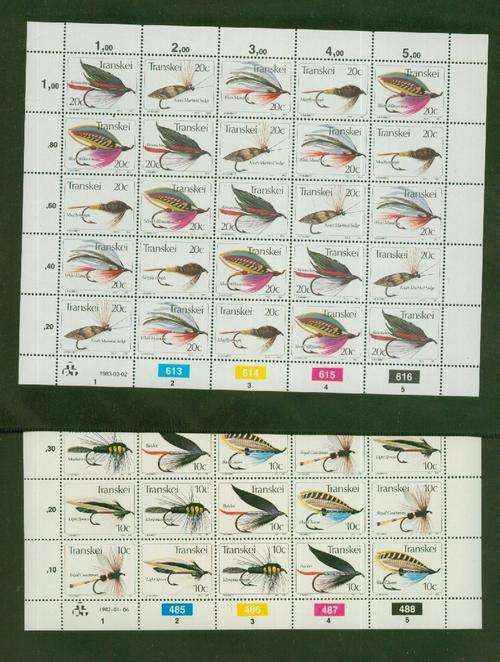 TRANSKEI-TWO SUPERB UMM FULL FLY SHEETS-1982/3