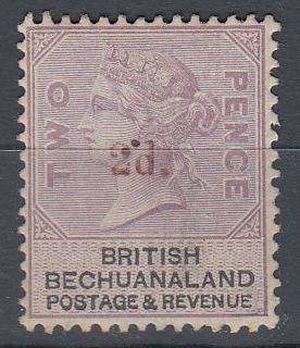 BECHUANALAND-SACC 23 VERY FINE MINT-LIGHT HINGE REM. R1300.00