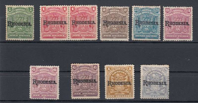 BSAC-VERY FINE MINT LOT BETWEEN 1/2d-2/6d -READ BELOW  R2540.00