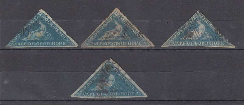 COGH-4d SHADES-ONE VERY FINE WITH THREE MARGINS-ONE WITH A HOLE-SEE BELOW